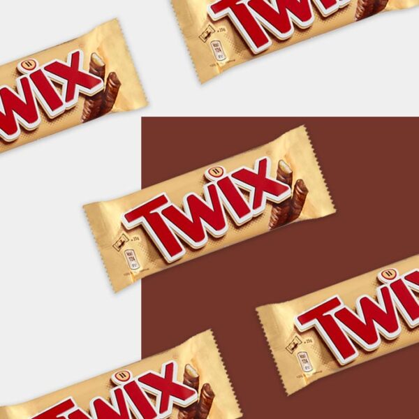Twix Single Bar 50g x32