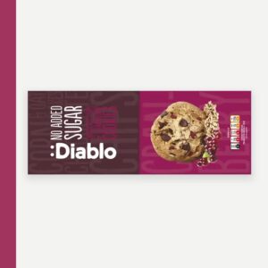 Diablo NAS Chocolate Chip & Cranberry Cookies 135g