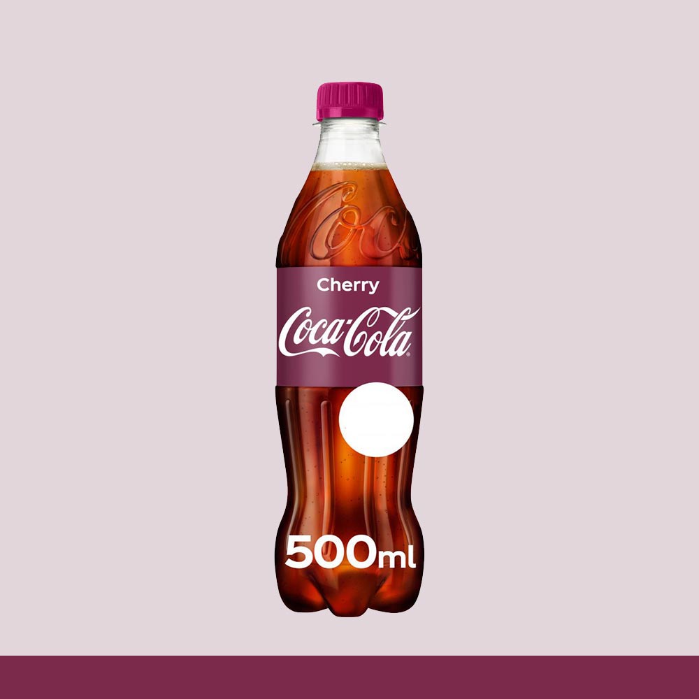 12x Coca Cola Cherry Zero Sugar 500ml (PMP £1.10)