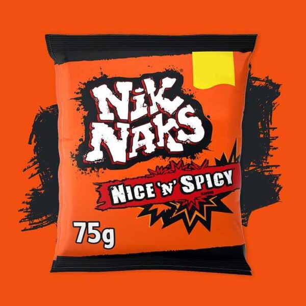 20x Nik Naks Nice ‘N’ Spicy 75g