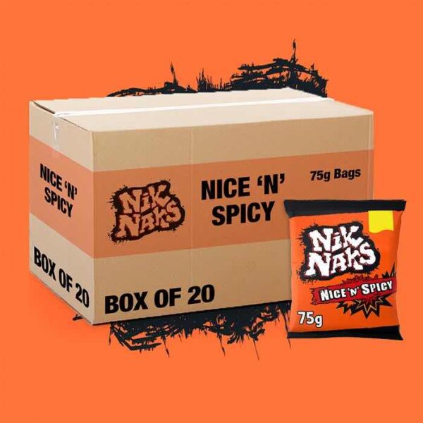 20x Nik Naks Nice ‘N’ Spicy 75g