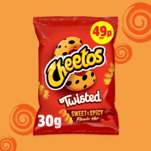 Cheetos Twisted Sweet & Spicy Flamin' Hot 30g