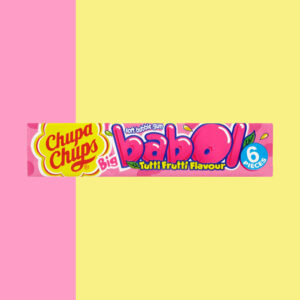 Chupa Chups Big Babol Tutti Frutti  Bubble Gum
