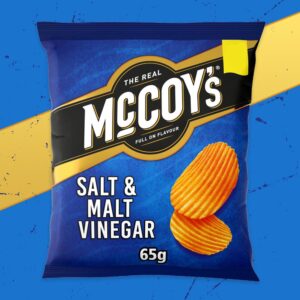 McCoy's Salt & Malt Vinegar 65g - (£1.25 Bag)