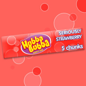Hubba Bubba Strawberry Bubblegum