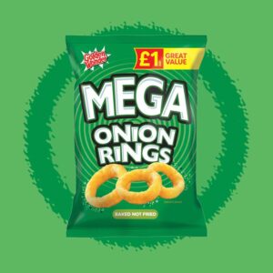 Golden Wonder Mega Onion Rings 50g