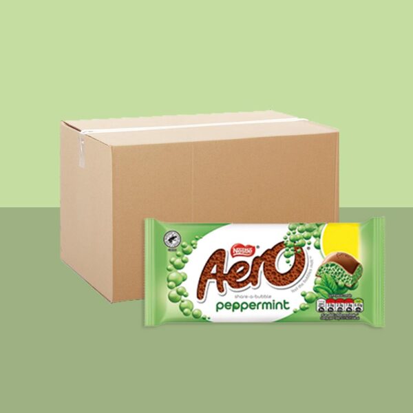 Aero Peppermint Block 90g x15