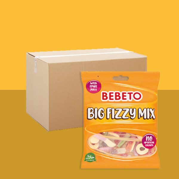 Bebeto Fizzy Mix 150g x10