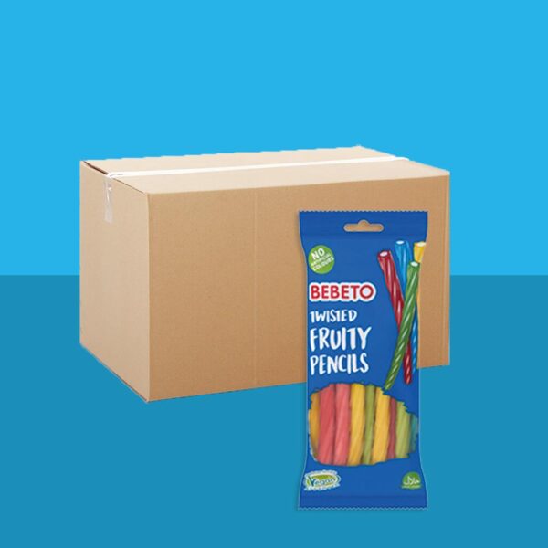 Bebeto Assorted Fruit Twists 160g x12