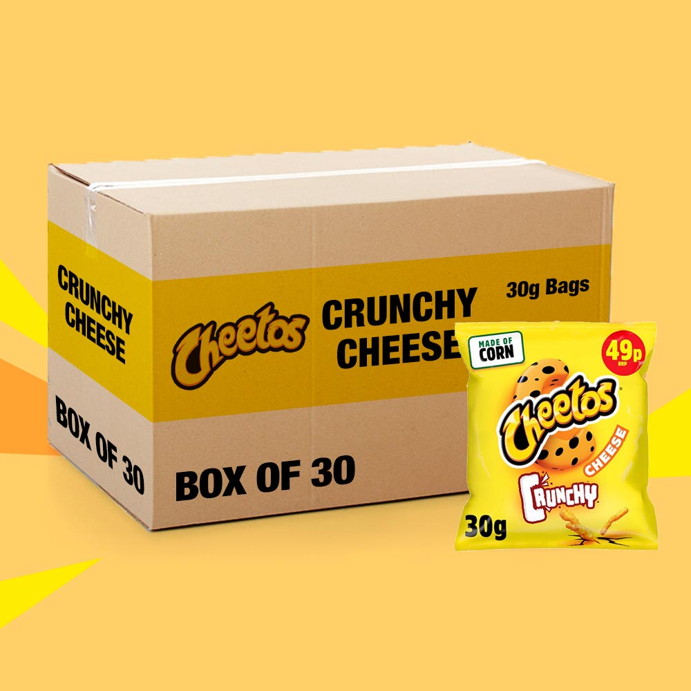 30x Cheetos Crunchy Cheese 39g