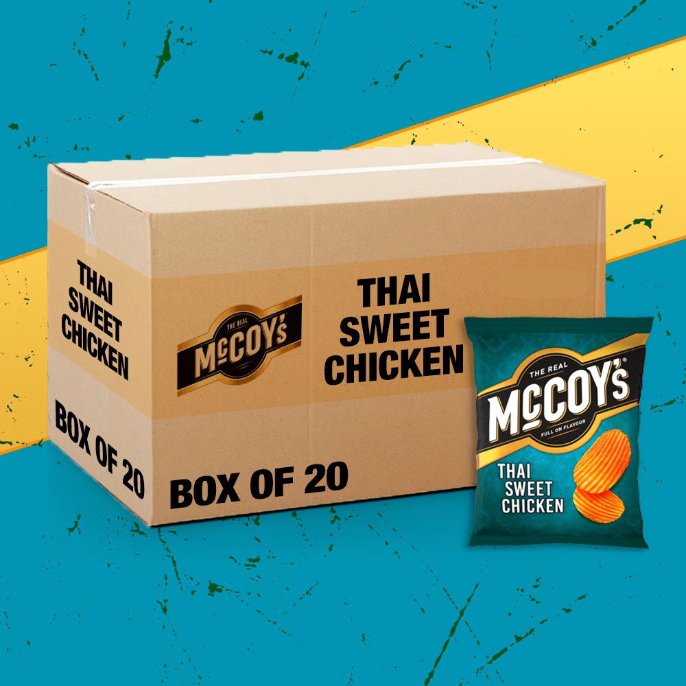 20x McCoy's Thai Sweet Chicken 65g