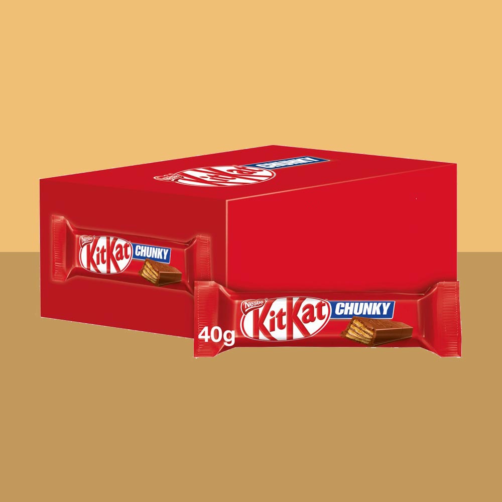 Box of 24 – Kitkat Chunky Single Bar 40g