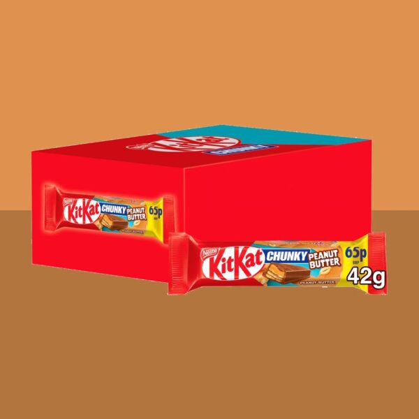 Kitkat Chunky Peanut Butter 42g x24