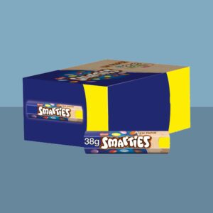 Box of 24 - Nestle Smarties Single Tube 38g