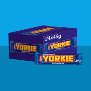 Box of 24 - Yorkie Milk Chocolate Bar 46g