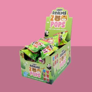 Box of 24 - Zoo Pops Lollipops