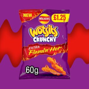 Wotsits Crunchy Extra Flamin' Hot 60g