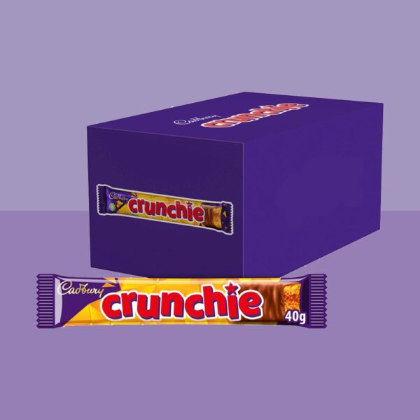 Cadbury Crunchie Single Bars x48