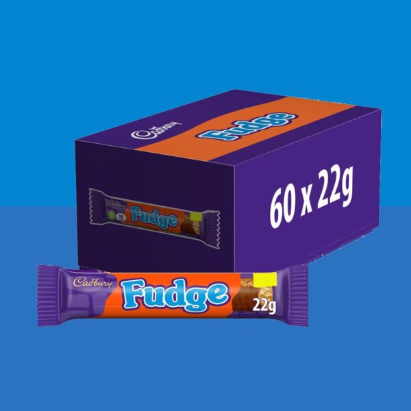 Cadbury Fudge Single Bars x60