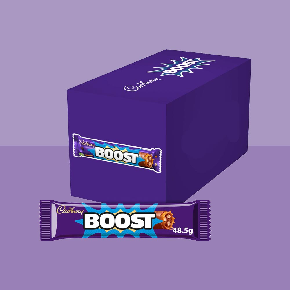 Buy Box of 48 - Cadbury Boost Single Bars From One Pound Sweets