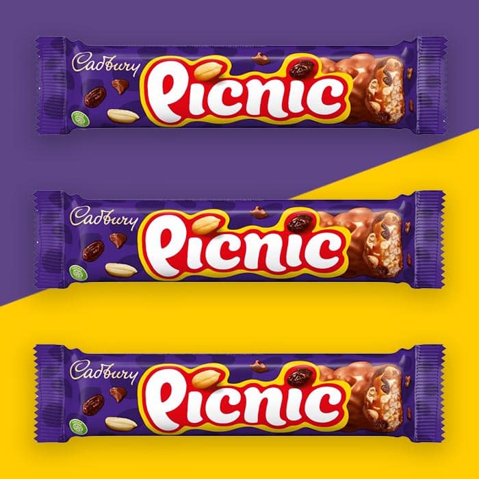 Cadbury Picnic Single Bars x36