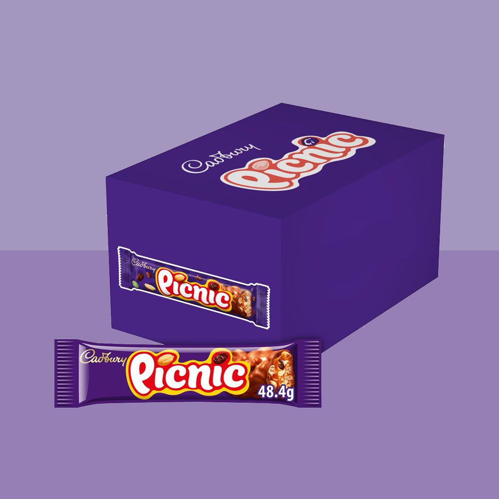 Cadbury Picnic Single Bars x36