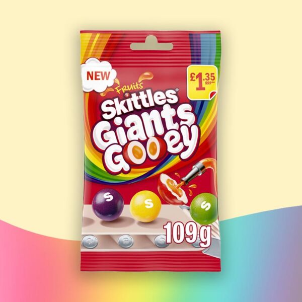 Skittles Giants Gooey 109g