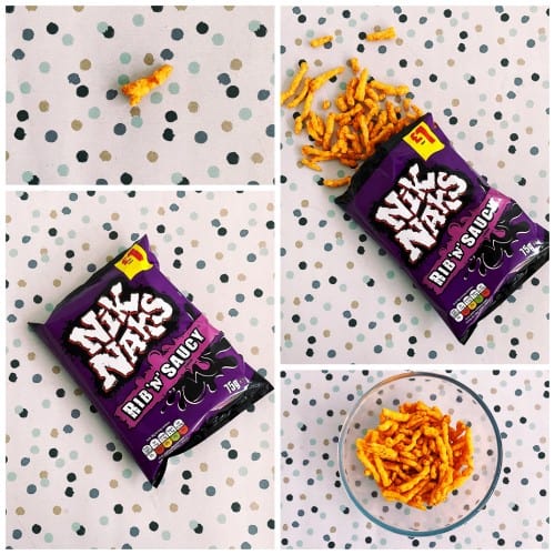 20x Nik Naks Rib ‘N’ Saucy 75g