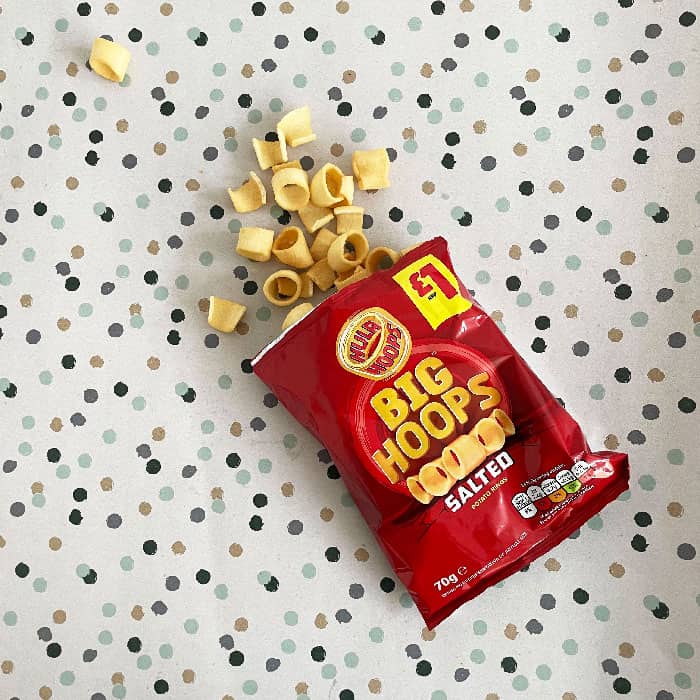 20x Hula Hoops Big Hoops Original 70g