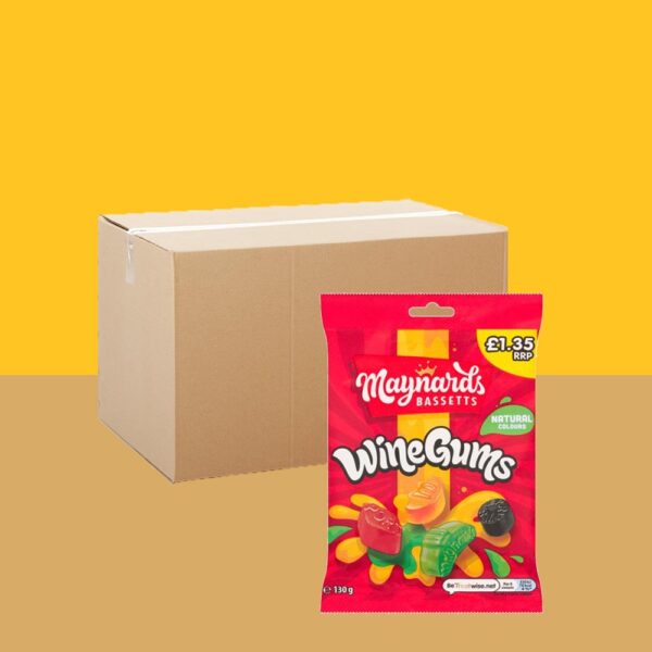 Maynards Wine Gums 130g x10
