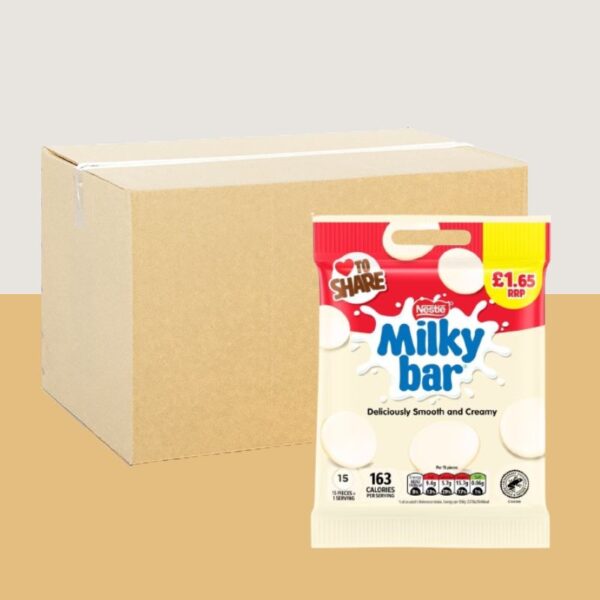 Milkybar Giant Buttons White Chocolate 85g x12