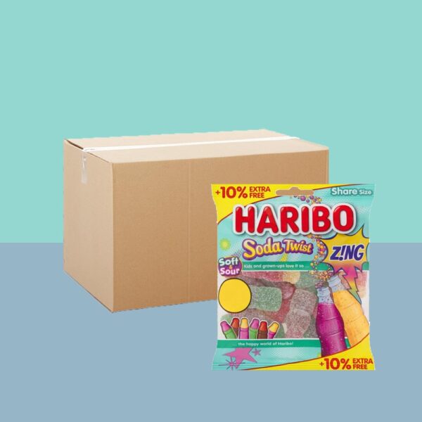Haribo Soda Twists 140g x12