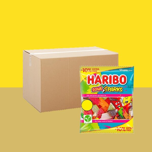 Haribo Sour Sparks 140g x12