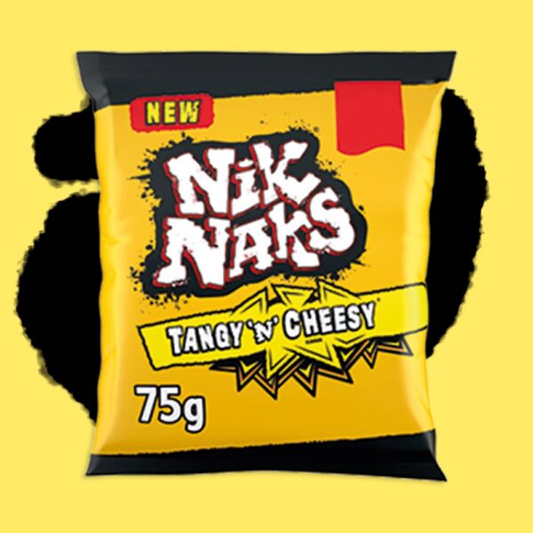 20x Nik Naks Tangy ‘N’ Cheesy 75g