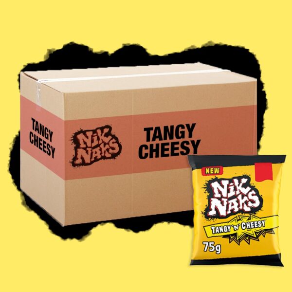 20x Nik Naks Tangy 'N' Cheesy 75g