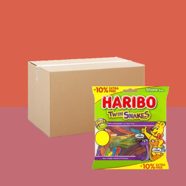 Haribo Twin Snakes 140g x12