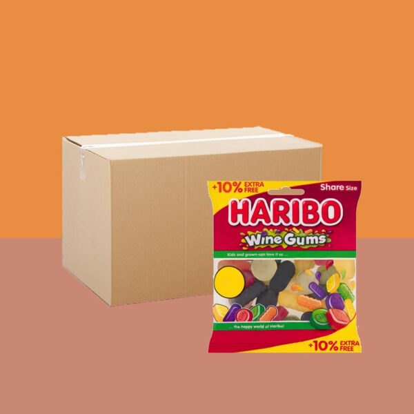 Haribo Wine Gums 140g x12