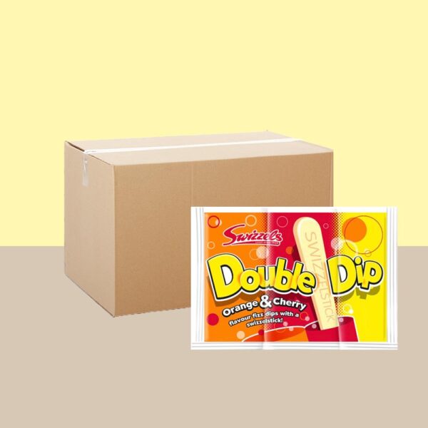 Swizzels Double Dip Orange & Cherry x36
