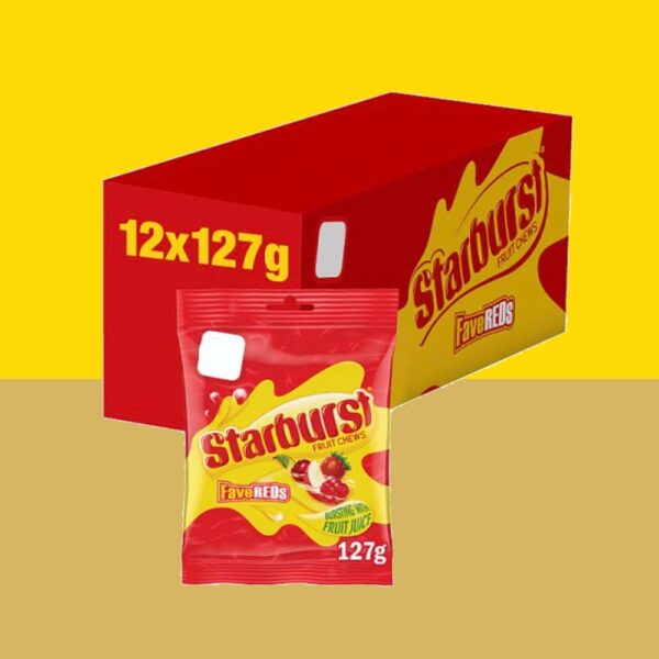 Starburst Fave Reds 127g x12