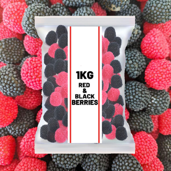 1kg Black & Raspberry Berries