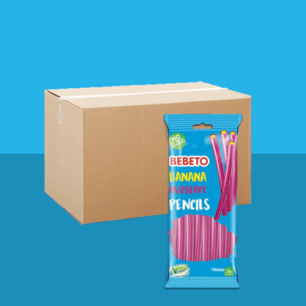 Bebeto Banana Raspberry Pencils x12