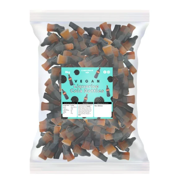 Candycrave Vegan Liquorice Cola Bottles 2kg