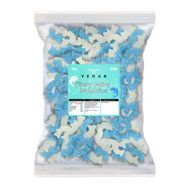 Candycrave Vegan Fizzy Baby Dolphin 2kg