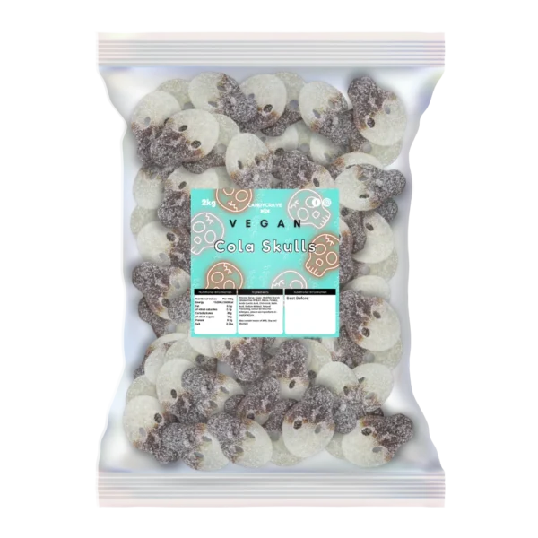 Candycrave Vegan Cola Skulls 2kg