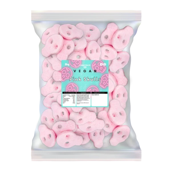 Candycrave Vegan Pink Skulls 2kg