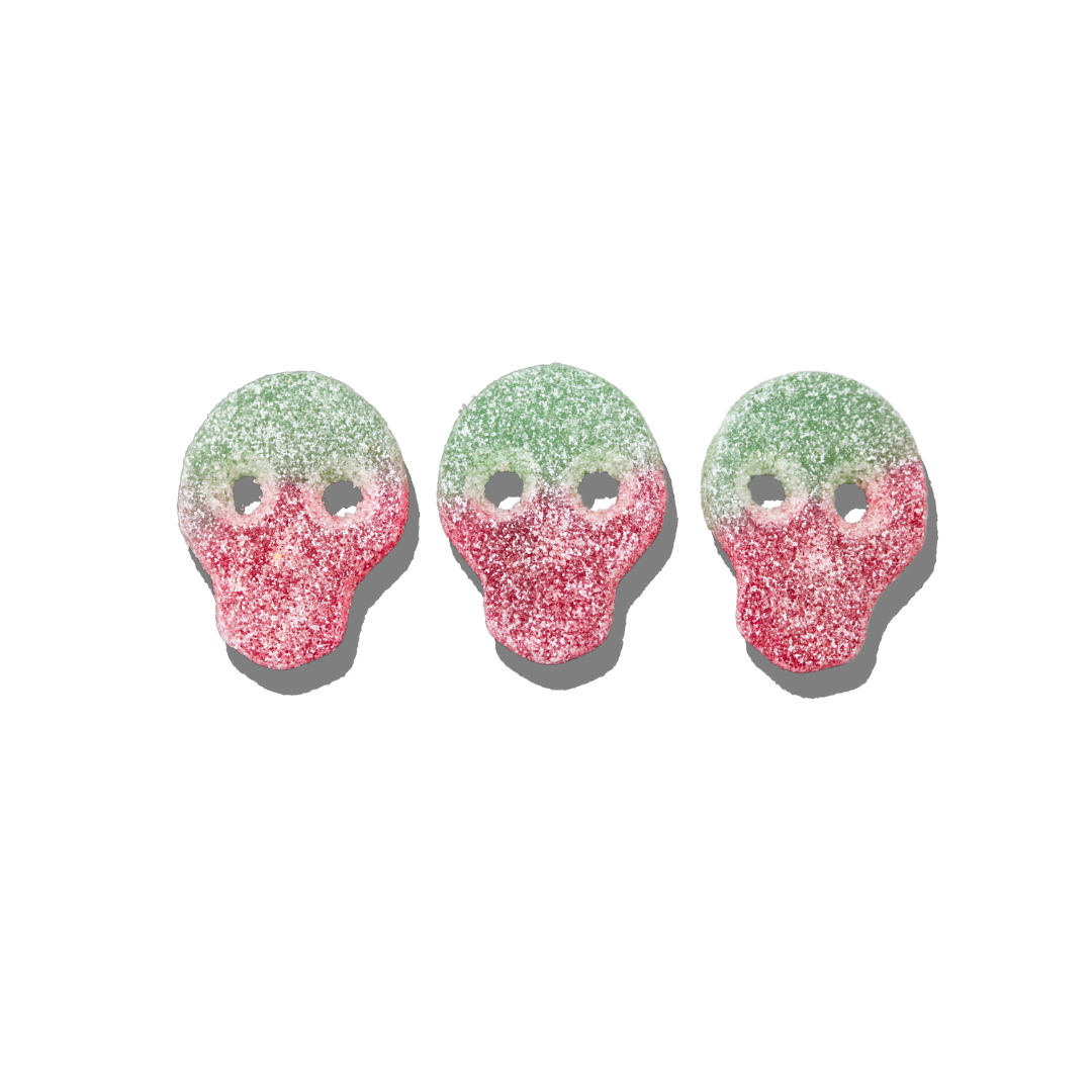 Candycrave Vegan Fizzy Pineapple Skulls 2kg