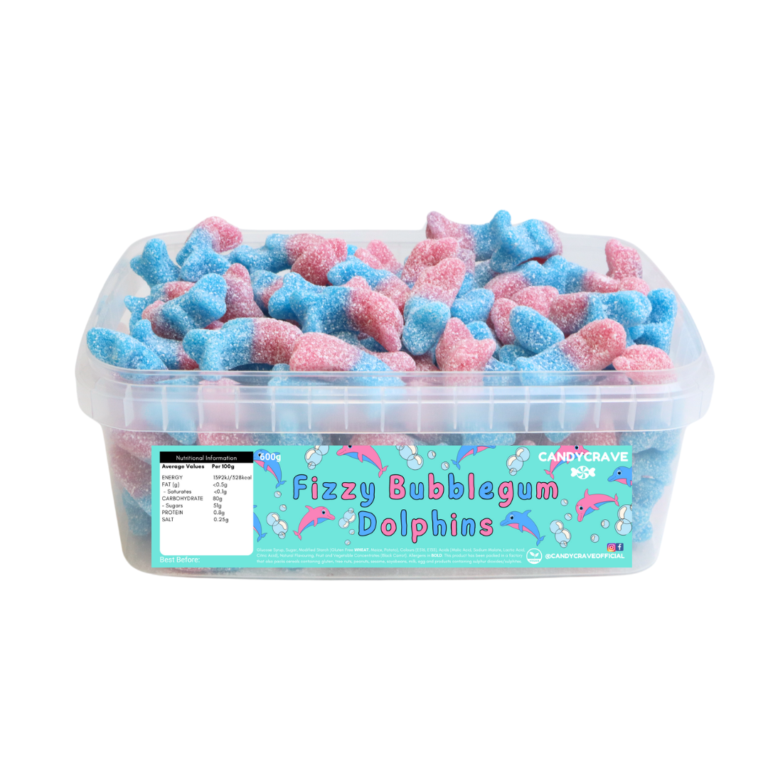 Candycrave Bubblegum Dolphin Tub 600g