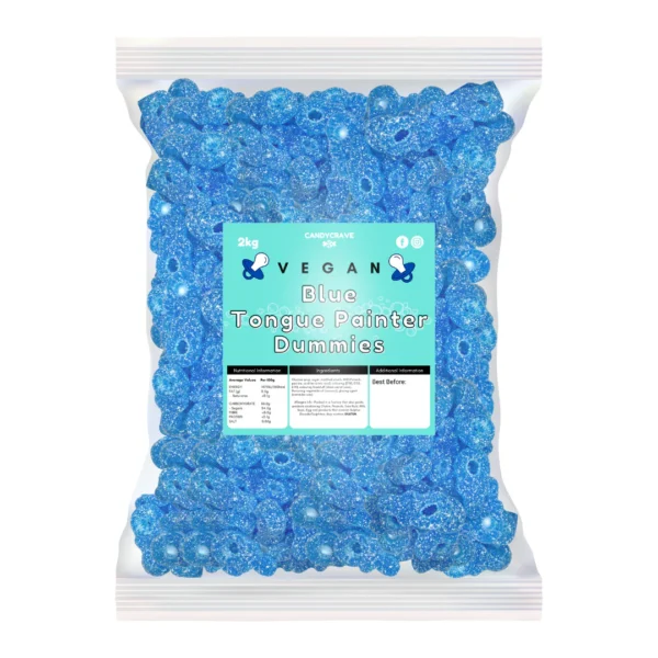 Candycrave Vegan Fizzy Blue Tongue Painter Dummies 2kg