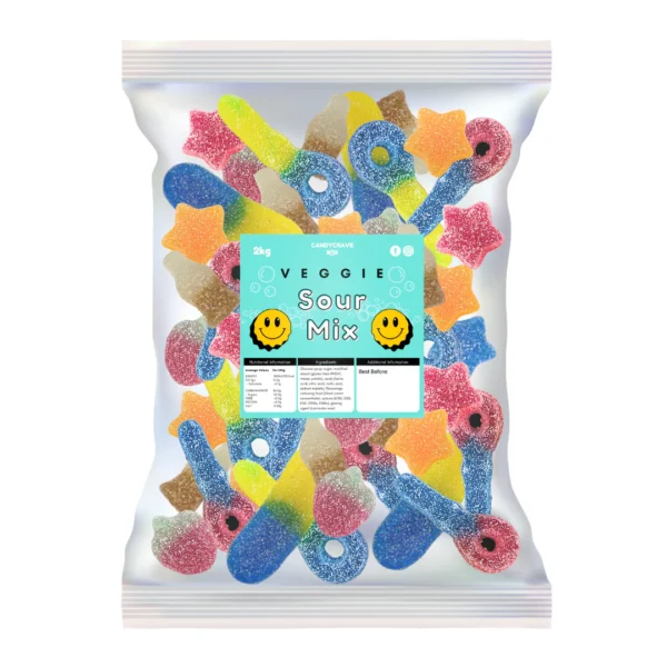 Candycrave Veggie Sour Mix 2kg