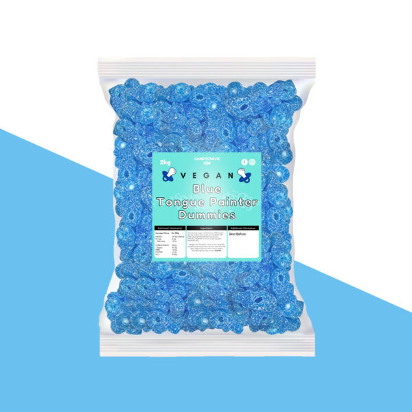 Candycrave Vegan Fizzy Blue Tongue Painter Dummies 2kg